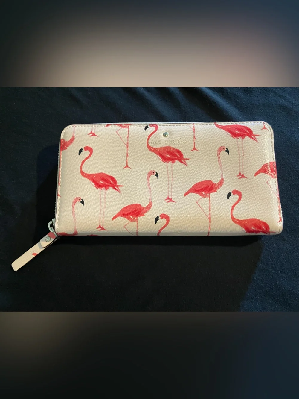 Kate Spade Cedar Street Flamingos Lacey continental wallet